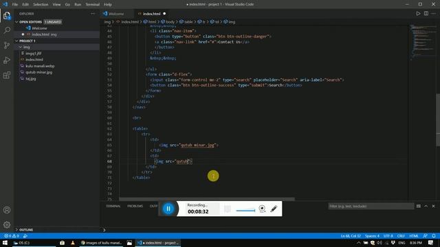 BUILD single page webpage Using HTML5, CSS3 & Bootstrap 5 . смотреть онлайн