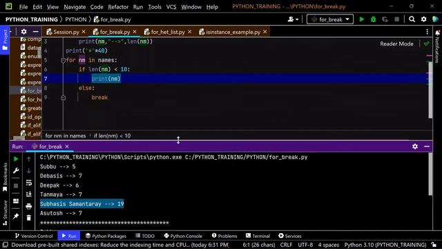 Python tutorial Day8 |Nested Loop & Transfer statement (break, continue ,pass) |Code With Subbu смотреть онлайн
