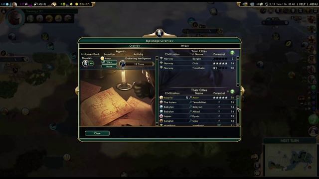 Civilization 5 Deity: Fractal Madness with Norway - Part 3 смотреть онлайн