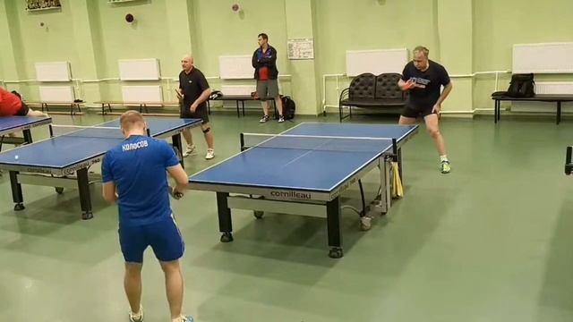 1/2 Колосов Д. - Попов И. настольный теннис турнир Ракетка-СТАНДАРТ в Санкт-Петербурге 13.10 смотреть онлайн