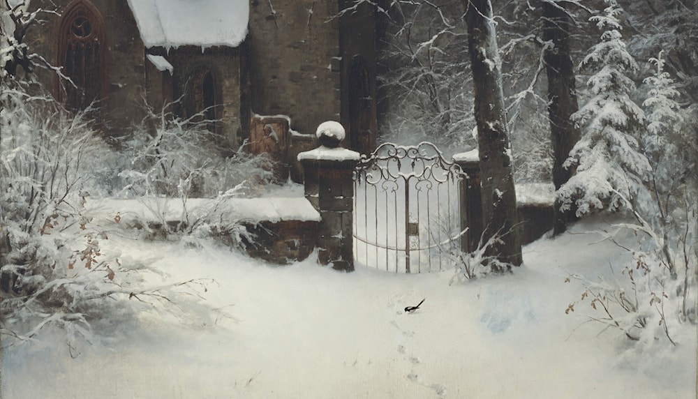 Норвежский художник Софус Якобсен (1833 – 1912). Осенние и зимние виды. смотреть онлайн