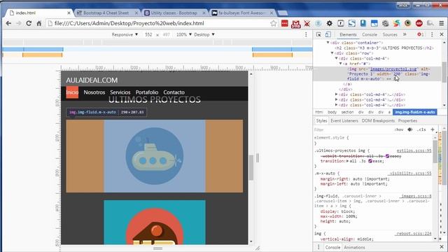 [Curso de Bootstrap 4] 5.2 Creando el pie de página con bootstrap 4 смотреть онлайн
