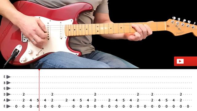 LONG COOL WOMAN IN A BLACK DRESS - Guitar Lesson With Tabs - The Hollies