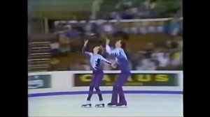 Лариса Селезнёва и Олег Макаров. Олимпийские игры в Калгари. 1988 год