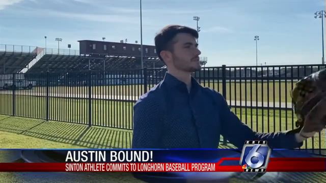 Sinton's Galvan excited to live out dream playing for Longhorns baseball смотреть онлайн