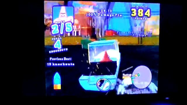 SpongeBob Boating Bash Gameplay смотреть онлайн