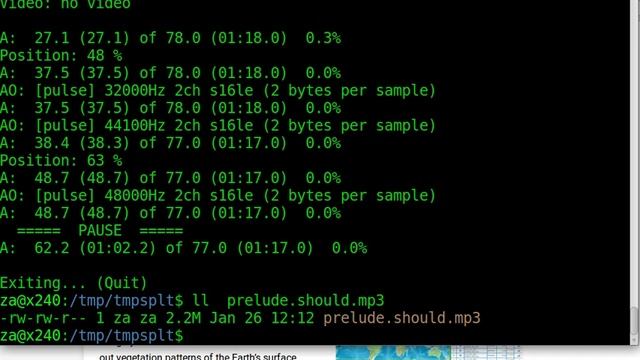 split music file into small pieces with mp3splt - linux ubuntu command tool - cut music смотреть онлайн