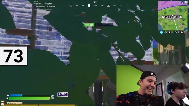 Heart Rate Monitor Challenge with My Little Brother! - Fortnite смотреть онлайн