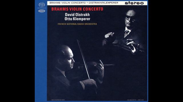 Brahms: Violin Concerto in D major, Op. 77 - David Oistrach, FNRO, Otto Klemperer. Recording 1960 смотреть онлайн