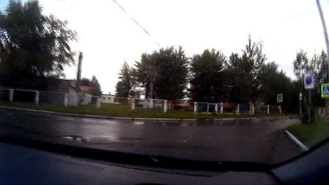 Ужур. Вечерний Солнечный после дождя смотреть онлайн