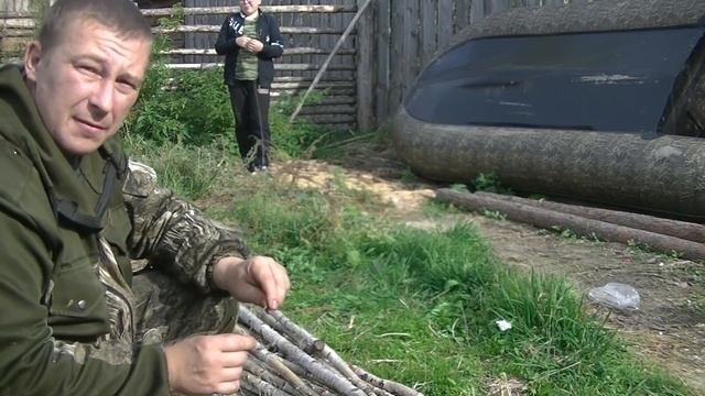Подготовка Ловчей Снасти на Налима! Монтаж и Установка Снасти! смотреть онлайн