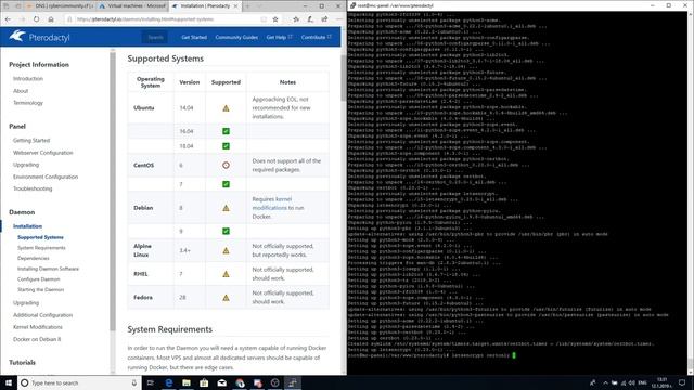 Pterodactyl Edition #1 - Setting up Panel Environment + Daemon Node смотреть онлайн
