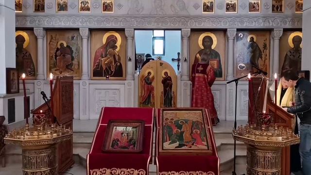 Преполовение Пятидесятницы. Апостола Иакова Зеведеева смотреть онлайн