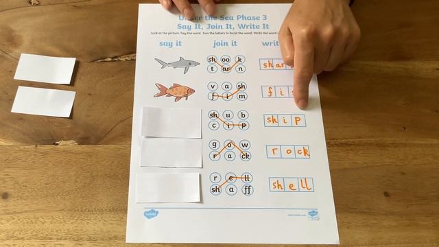 Say It, Join It, Write It Phonics Activities for Kids смотреть онлайн