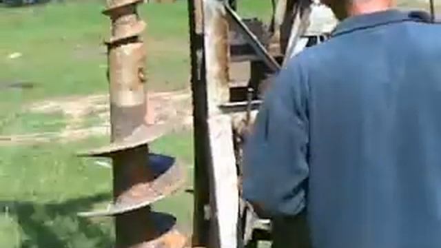 бурение под сваи смотреть онлайн