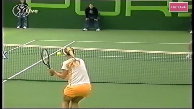 Elena Dementieva v. Martina Hingis 2002 Filderstadt 2R highlights смотреть онлайн