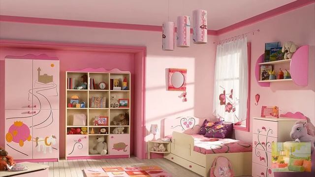 Детская комната розового цвета смотреть онлайн