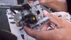 Чистка карбюратора двигателя Honda GX390