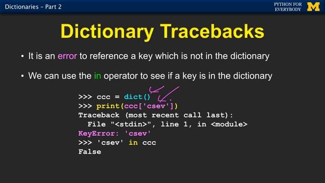 13.2. Python - Dictionaries - 2 | Dictionaries in Python Manipulation | Mutable or Nonmutable смотреть онлайн