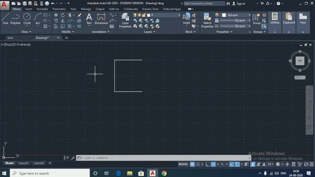 Autocad Tutorial | How to use Mirror and Rotate Command in Autocad | Autocad Tutorial for Beginners смотреть онлайн