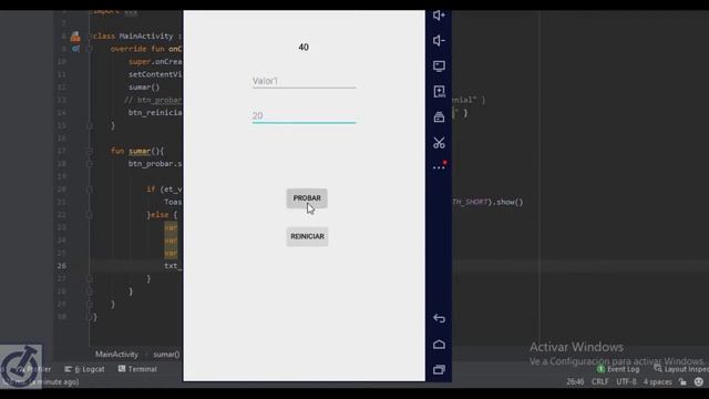 Validar Campos de un EditText en Android Studio смотреть онлайн