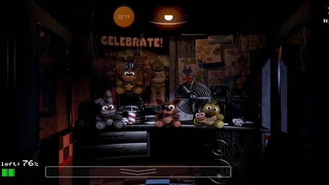 фнаф. 2 ночь. не стал делать 1 она легкая:) смотреть онлайн