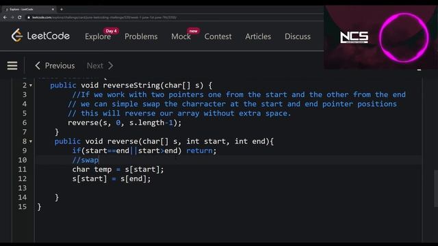 Day 4 - Reverse String смотреть онлайн