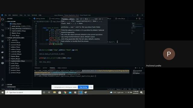 Inner Class in Python смотреть онлайн