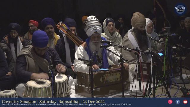 Bhai Prithipal Singh Coventry Rainsabhai 24 Dec 2022 смотреть онлайн