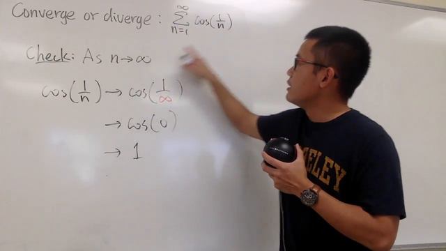 Series Of Cos(1/n), Test For Divergence