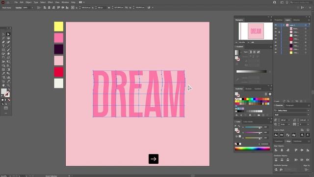3 EASY TEXT EFFECTS | ADOBE ILLUSTRATOR TUTORIAL смотреть онлайн