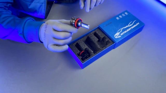 LEDOVЫЙ/LED лампа MINI Z с кулерным охлаждением/65w/5000k/ смотреть онлайн
