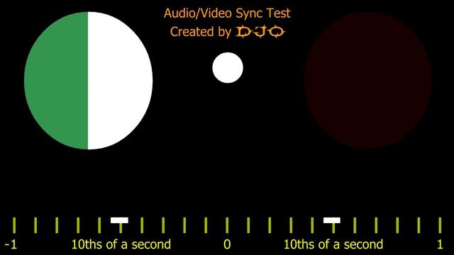 Audio Video Sync Test смотреть онлайн