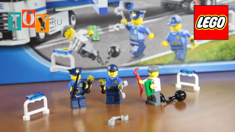 Конструктор Лего Город (Lego City) Выездной отряд полиции 60044 (1) смотреть онлайн