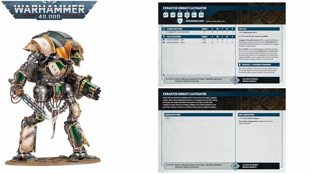 The Top 5 Competitive Imperial Knights Datasheets In 10th Edition?! | Warhammer 40k смотреть онлайн
