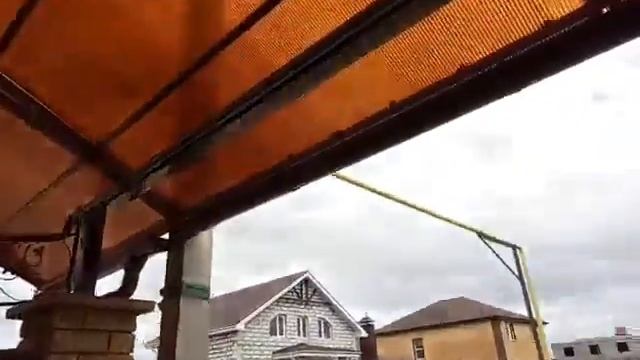 Навес из поликарбоната Ульяновск смотреть онлайн