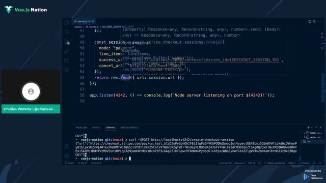 Getting started with payments in Vue 3 by Charles Watkins: Vue.js Nation 2022 смотреть онлайн