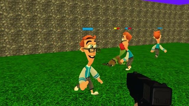 Zombies vs Nerds Health Bars смотреть онлайн