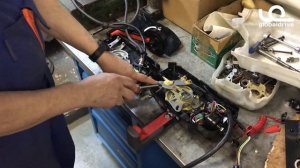 Лодочный мотор Yamaha 30. Монтаж дистанционного управления на лодку РИБ