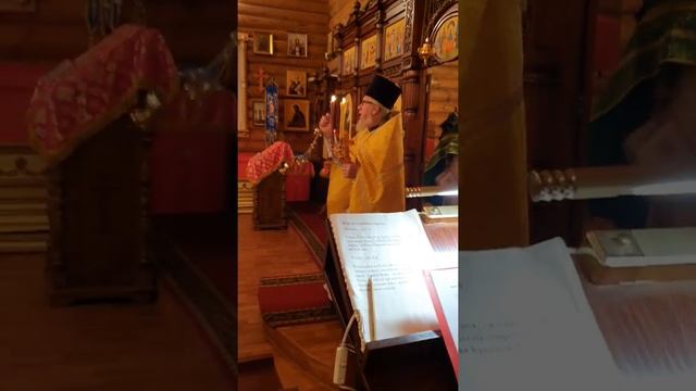 Пасхальный канон. Песнь 3. Храм Владимирской иконы Божией Матери г.Пенза смотреть онлайн