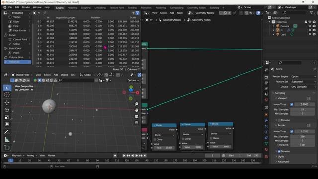Blender Tutorial - Data-Driven Graphic Design with Geometry Nodes смотреть онлайн