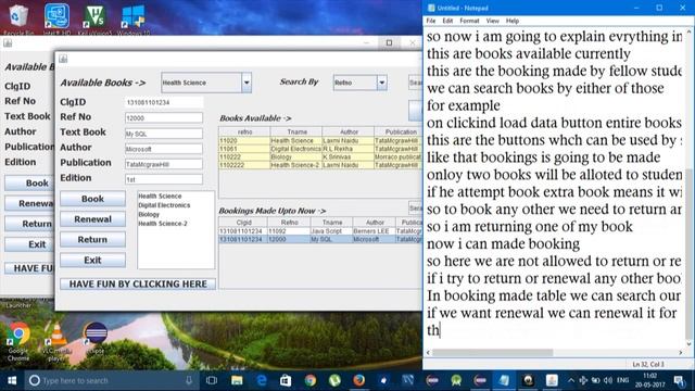 Detailed explanation of JAVA SWING APPLICATION CONNECTED TO SQL Database theLibrarian смотреть онлайн