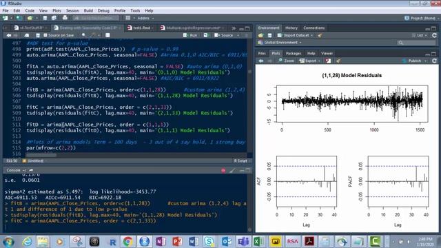 How to forecast AAPL with auto arima in RStudio and predict future trends смотреть онлайн