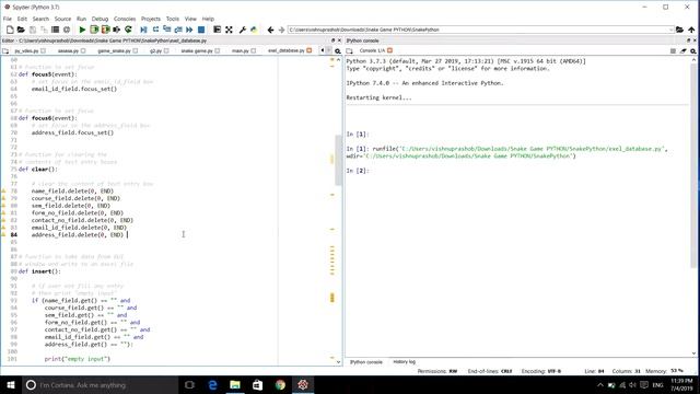 Python tutorial | Exel file DataBase | смотреть онлайн