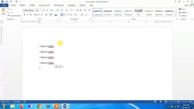 Microsoft Word 2013 Home Tab смотреть онлайн