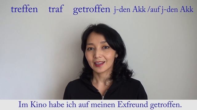6. В чём разница? kennenlernen/begegnen/treffen/sich treffen смотреть онлайн