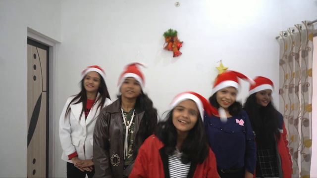 Jingle belwa funny bhojpuri santa song ( Christmas day by prince dance ) смотреть онлайн