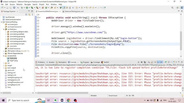Screenshot Web Element & Page Section | Selenium 4 Tutorials | Selenium Automation | Malayalam | #2 смотреть онлайн