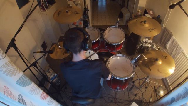 Machine Gun Kelly, YUNGBLUD, Travis Barker - I Think I'm OKAY (Drum Cover)