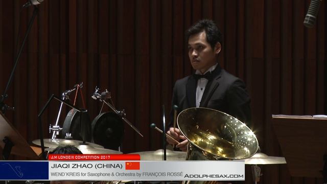 Londeix 2017 Final Jiaqi Zhao China Wend’kreis for Saxophone and Orchestra by Francois Rosse смотреть онлайн